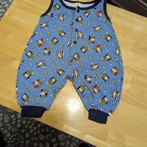 3/$30.  Huggy Near Baby Bubble Rhomper. Size 6 months. Pictures of you dogs.